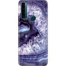 Grabono Tcl 20 Se Kılıf Baskılı Silikon Renkli Resimli Arka Kapak Elmas