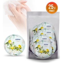 Ecepak Yuvarlak Mendil Çeşmelimon 5 Li Paket