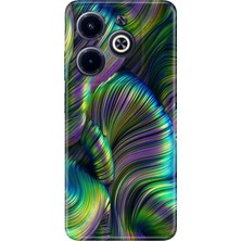 Grabono Infinix Hot 40 Pro / Infinix Hot 40 Kılıf Temalı Baskılı Desenli Resimli Silikon Holographic