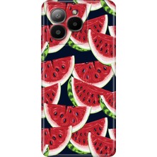 Grabono Omix X7 Kılıf Renkli Özel Temalı Desenli Silikon Tpu Stok Karpuz