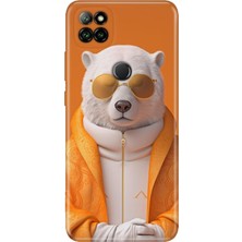 Grabono Casper Via E30 Kılıf Renkli Temalı Desenli Tpu Silikon Stil Bear