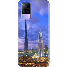 Grabono Vivo V21 Kılıf Resimli Desenli Özel Tasarım Silikon Dubai