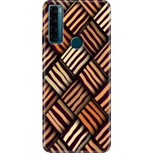 Grabono Tcl 20 Se Kılıf Baskılı Silikon Renkli Resimli Arka Kapak Leo