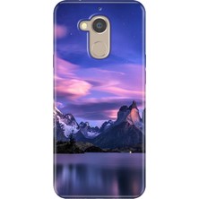 Grabono General Mobile Gm 8 Uyumlu Kılıf Desenli Silikon Renkli Tpu Uv Kuzey