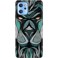 Grabono Reeder S19 Max Pro Kılıf Desenli Temalı Baskılı Silikon Kapak Lion Mandala