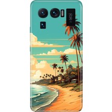 Grabono Xiaomi Mi 11 Ultra Kılıf Renkli Desenli Baskı Tasarım Silikon Malibu