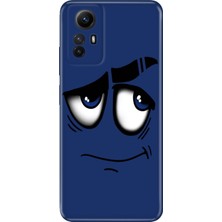 Grabono Xiaomi Redmi Note 12S Kılıf Renkli Desenli Baskı Tasarım Silikon Acaba