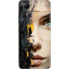Grabono Xiaomi Redmi Note 12S Kılıf Renkli Desenli Baskı Tasarım Silikon Beauty