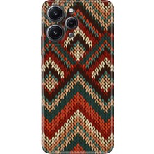 Grabono Xiaomi Redmi 12 Kılıf Renkli Desenli Baskı Silikon Uv Zikzak