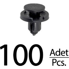 Alpha Auto Part Nissan Juke X‑trail Altima Leaf Sentra Peugeot Için Tampon Klips - 100 Adet