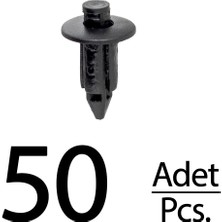 Alpha Auto Part Suzuki Baleno Grand Vitara Jimny Swift Liana Sx4 Için Kapı Iç Döşeme Tutucu Klips - 50 Adet