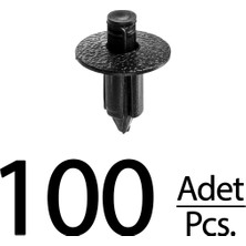 Alpha Auto Part Nissan Suziki Mitsubishi Için Gövde ve Bagaj Klips - 100 Adet