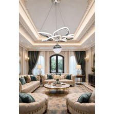 Kral Tacı Tek Toplu LED Avize