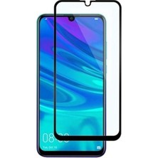 Nealdin Huawei Y7-2019 Ekran Koruyucu Kırılımaz Cam-Siyah