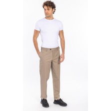 Villager & Son Md Erkek Arka Cep Kapaklı Kanvas Pantolon 25Y Kso Bej