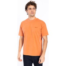 Villager & Son Vanquısh Erkek O Yaka K.kol Tshırt 25Y Ae Turuncu