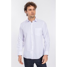 Villager & Son 2114 Cıty Kls Soft Saten U.kol Gömlek Tmş Beyaz