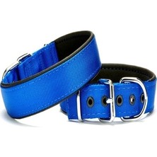 Seçkin Trend Köpek Tasması Softlu 3 cm x 65 cm Mavi