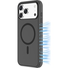 Cellularline IPHONE 17 Pro  Icy Isınmayı Azaltma Teknolojili  Magsafe Kılıf Siyah