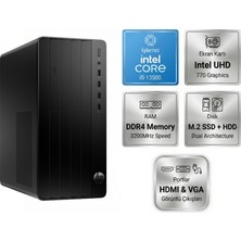 Hp Pro Tower 290 G9 Intel Core I5-13500 64GB 2tb SSD Windows 11 Pro Masaüstü Bilgisayar B70VKAT 012