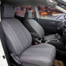 Castor Otomotiv Castor Oto Aksesuar Mazda Cx5 Uyumlu Deri Oto Koltuk Kılıfı Ön Arka Takım Giydirme Tip Füme Exclusıve Model Scr