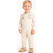 Overdo Unisex 1-4 Yaş Renkli Ham Salopet