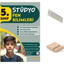 Tudem Yayınları 5.sınıf Stüdyo Fen Bilgisi Soru Bankası 2026 Maarif Müfredat+Telefon Tutucu+Çözüm Ayracı