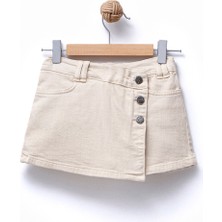 Overdo Kız 5-8 Yaş Ham Şort Etek