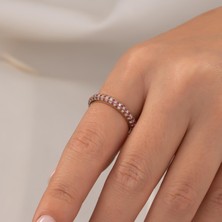 Hakan Mücevherat Renkli Taşlı 14 Ayar Altın Yüzük