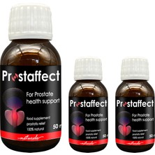 Prostaffect 50 ml Şurup 3 Adet :   Erkeklerin Özel Durumları Için Içecek Formunda Özel Şurub Formülü