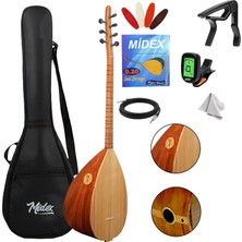 Yonka B-142K Kısa Sap Çınar Ağacı Gövde Kaliteli Gürgen Sap Saz Bağlama Seti