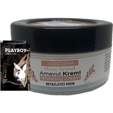 Süper Arnavut Kremi 50 ml Cilt Renk Açıcı Masaj Bakım Kremi 1 Adet Jel ile