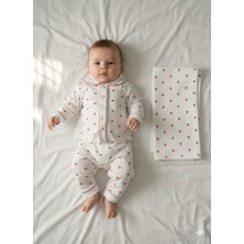 ruhaay Bebek Pamuk Kundak Battaniyeli (85X85) Baskılı Uzun Kollu Mevsimlik Takım