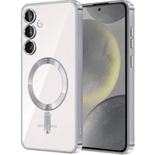 LTG Nova Galaxy A17 5g Kross Magneticsafe Kapak - Gümüş