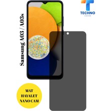 FoxPower Samsung A03S Ekran Koruyucu Nano Cam Darbelere Karşı Dayanıklı Flexible Nano Cam