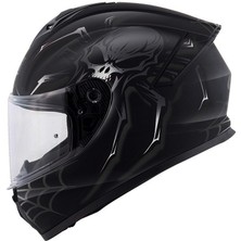 GIVI 50.X ARACHNO MAT SİYAH-GRİ KASK