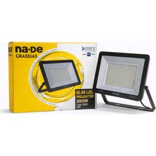 Na-De Grassias Slim LED Projektör 200W – IP66 18.000 Lümen