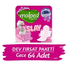 Molped Slay Ped Gece Dev Fırsat Paketi 64 Adet