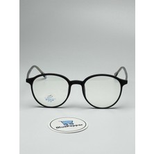 Saydam Model Siyah Unisex Mavi Işık Korumalı Bilgisayar Ekran Gözlüğü Blueblock