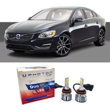 Photon Volvo S60 Uzun Far Ampulü H11 Duo Yeni Seri Beyaz 2010-2018