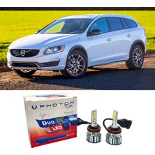 Photon Volvo V60 Uzun Far Ampulü H11 Duo Yeni Seri Beyaz 2010-2018