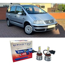 Photon Vw Sharan Uzun Far Ampulü H1 Duo Yeni Seri Beyaz 2001-2010