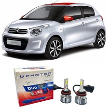 Photon Citroen C1 Kısa Far Ampulü H7 Duo Yeni Seri Beyaz 2014-2022
