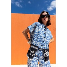 Kameya Çiçek Desenli Gömlek 25S10708