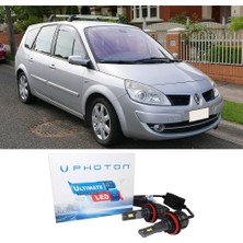 Photon Renault Scenic Uzun Far Ampulü H1 Ultimate Yeni Seri Beyaz 2003-2009
