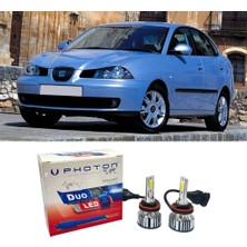 Photon Seat Cordoba 6l Sis Far Ampulü H3 Duo Yeni Seri Beyaz 2002-2008