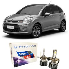 Photon Citroen C3 Kısa Far Ampulü H7 Mono Yeni Seri Beyaz 2009-2015