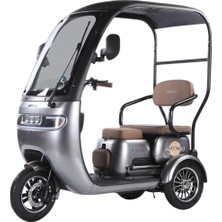 Arora Rüzgar Pro 3 Tekerlekli 5 Akülü Elektrikli Motosiklet - Gri