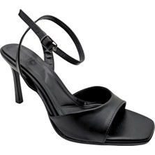 Çiğdem Kundura Caliantha | Kadın Abiye Topuklu Ayakkabı - Siyah - 37