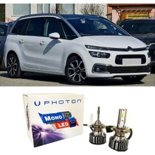 Photon Citroen C4 Picasso Spacetourer Kısa Far Ampulü H7 Mono Yeni Seri Beyaz 2018-2022